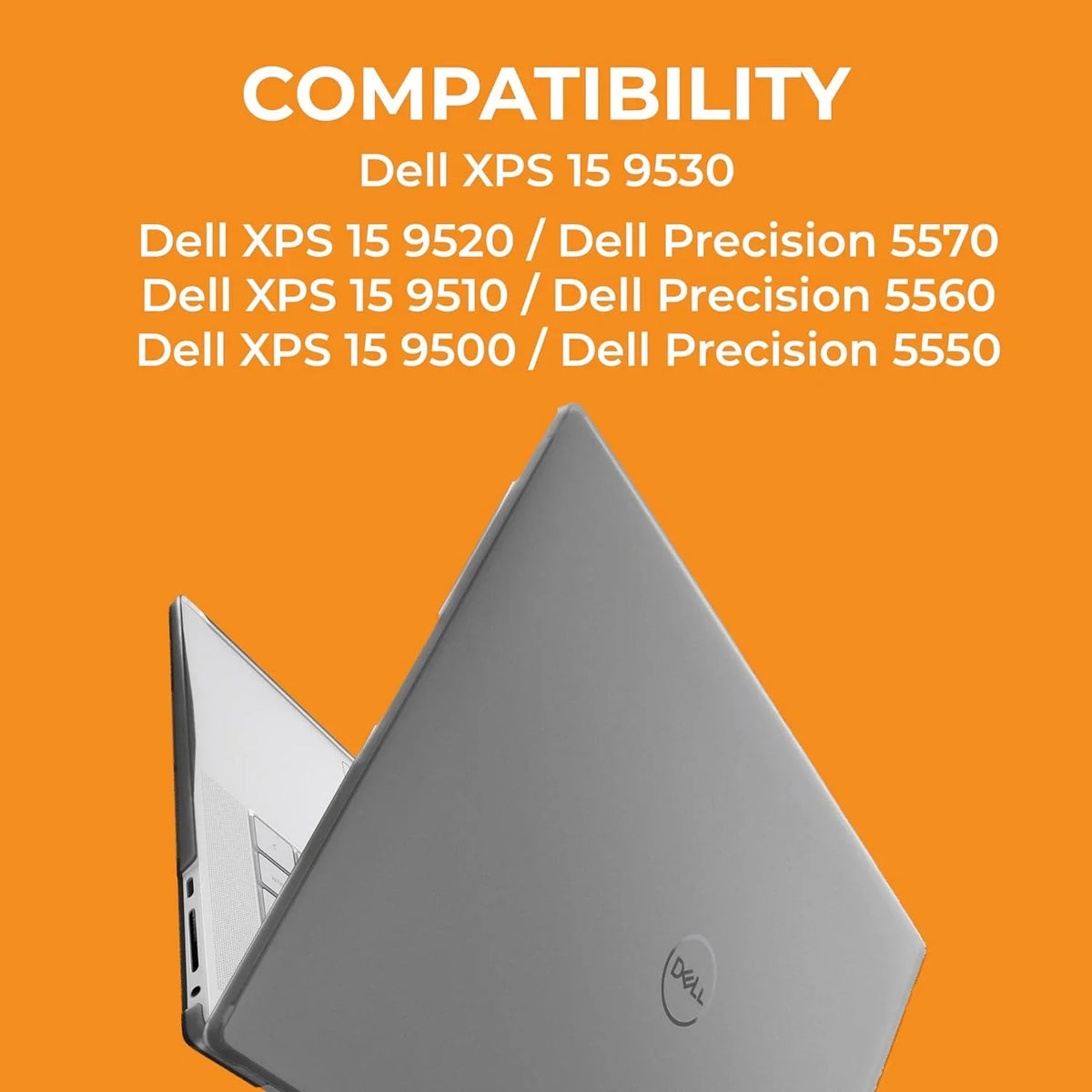 5550 9520 and ProTech 5570 Precision Dell Series 9500 Lightweight - Case Laptop 5560 9510 Slim XPS Gumdrop Fits 9530