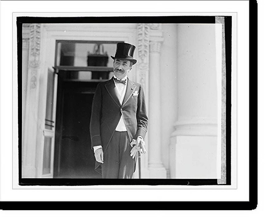 Historic 21-7/8" Framed de 17-7/8" Print, Marchienne, x Baron Cartier 6/12/22,