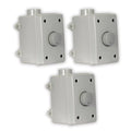 Theater Set exterior Volume OVCDG Gray Weatherproof 3 Controls Solutions Piece