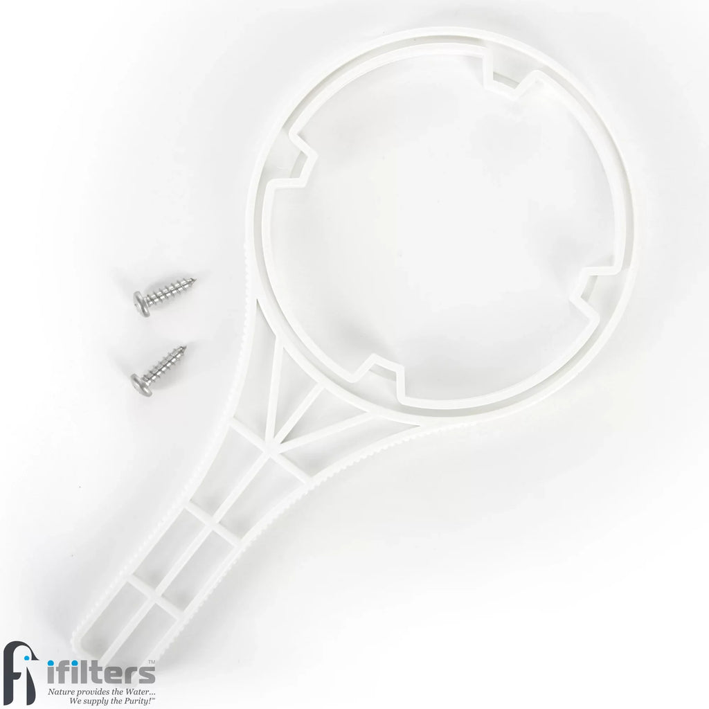 Housing Filter Rust Clear Cartridge w/ Comparable Included, Whole 3/4" & House CTO iFilters Ports AP117 Filter Sediment,