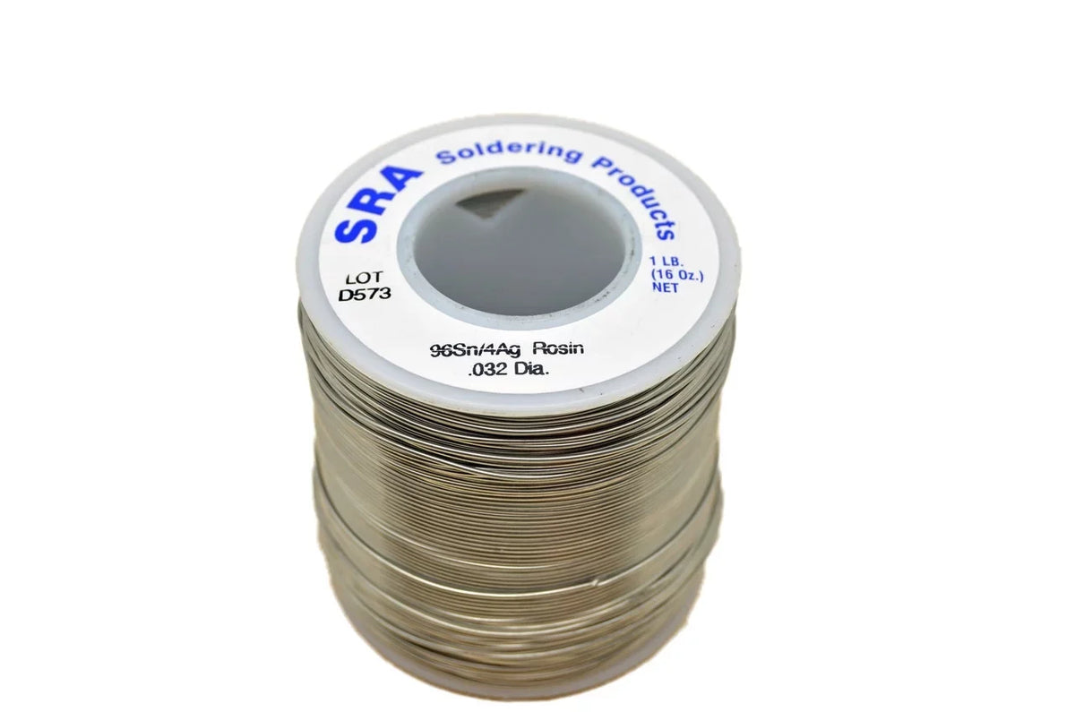 Silver Lead Flux 96/4 Core .031-Inch, Spool Rosin Solder, 1-Pound Free