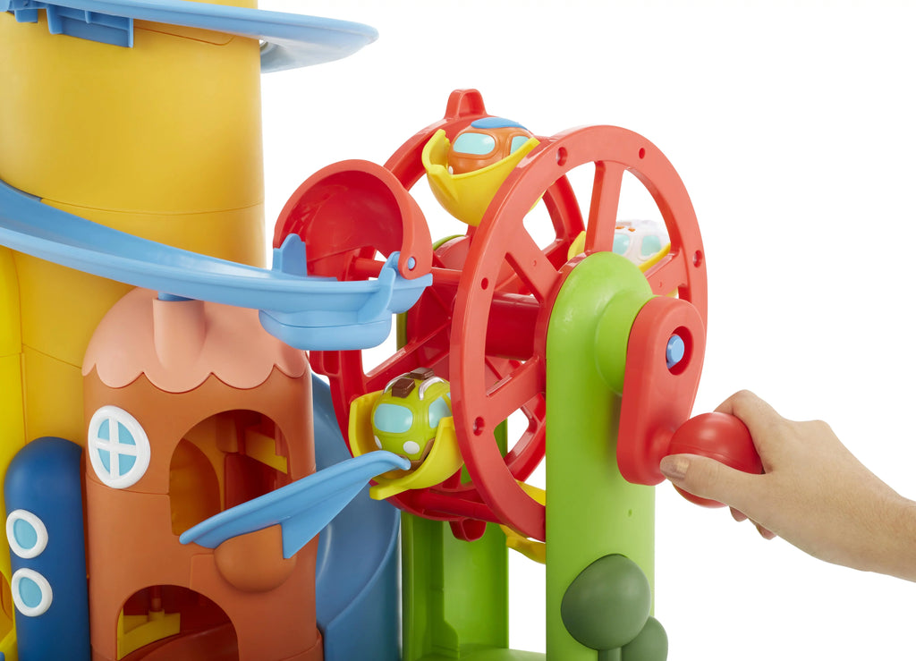 Months Ages Playset Turnin' 18 for Learn Cars Toy and Arounds Little & and Play Toddlers Up Tikes Town, Roll