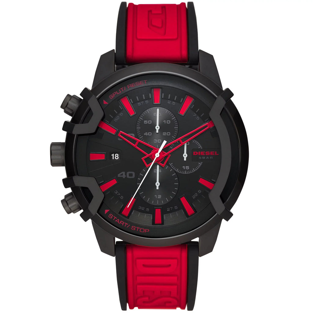 Griffed Diesel Chronograph Black DZ4530 Red