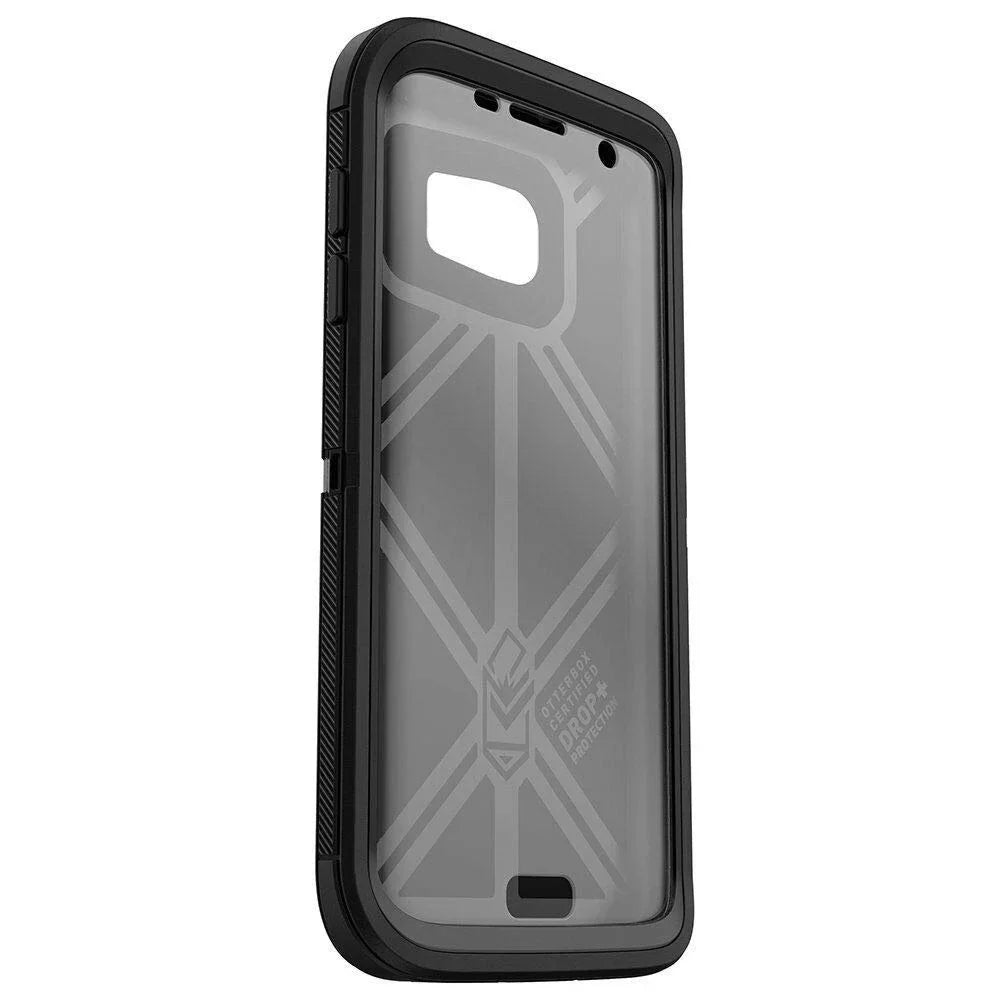 Rugged for Bulk S7 - OtterBox - Packaging (ONLY) Black Defender Series Edge Galaxy Protection Case