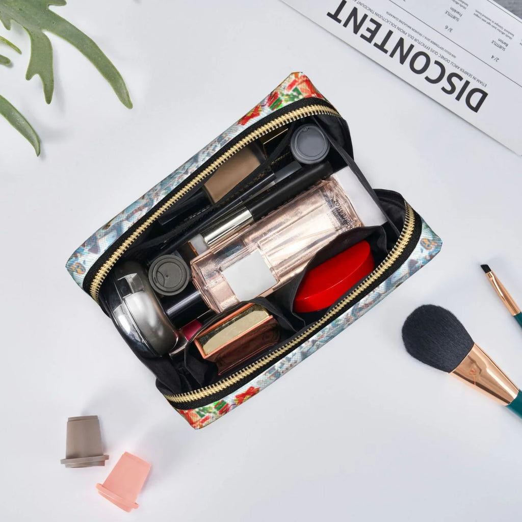 Toiletry Bag Cosmetic Bag Adventures Storage Christmas Grinch Pouch Portable The Organizer Makeup Leather Gift Travel Purse