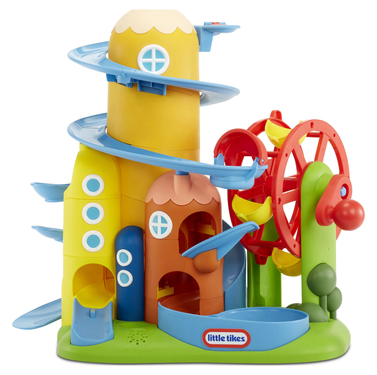 Months Ages Playset Turnin' 18 for Learn Cars Toy and Arounds Little & and Play Toddlers Up Tikes Town, Roll