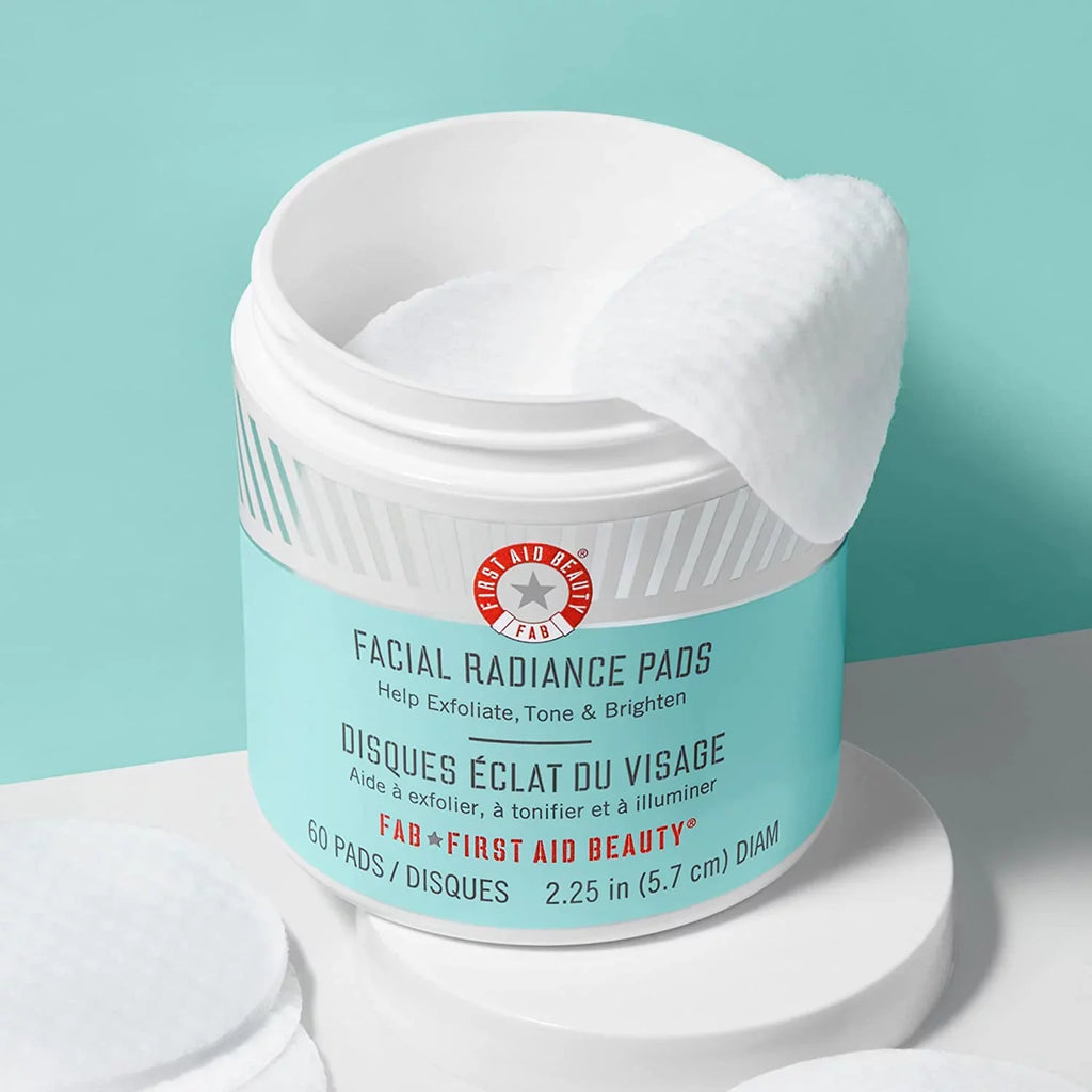60 First Pads Facial Pads Radiance Aid Beauty