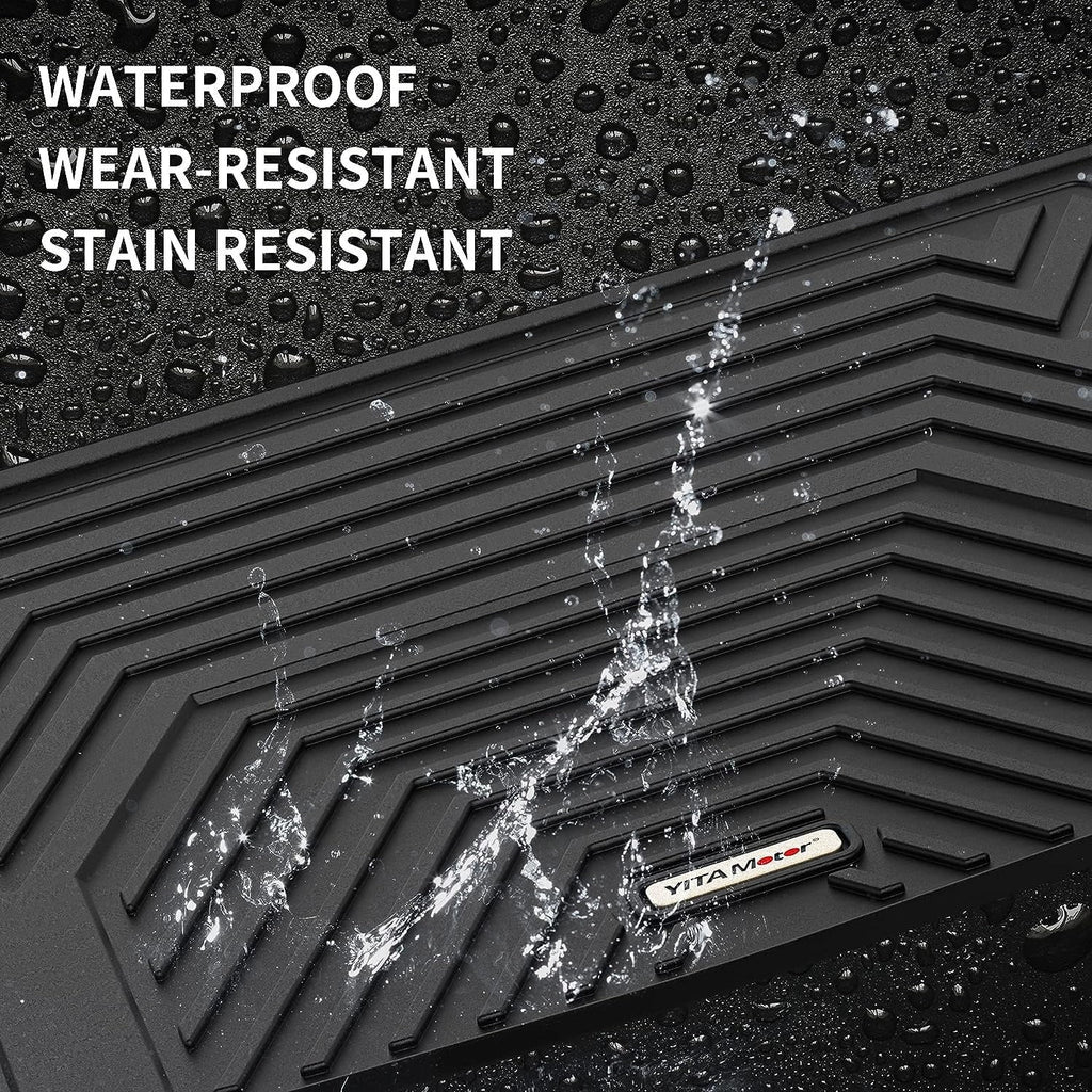 3D Mats Black Season TPE Floor for 2019-2023 Rear Rubber Liner Ledkingdomus All Trunk Cargo RAV4