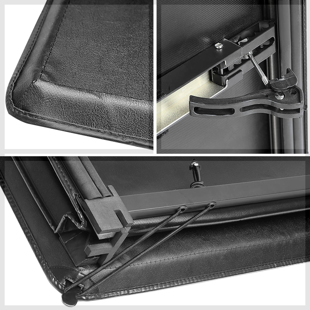 Tri-Fold Fleetside Tonneau Bed Ranger Soft Short 19-21 Truck Cover for 5Ft