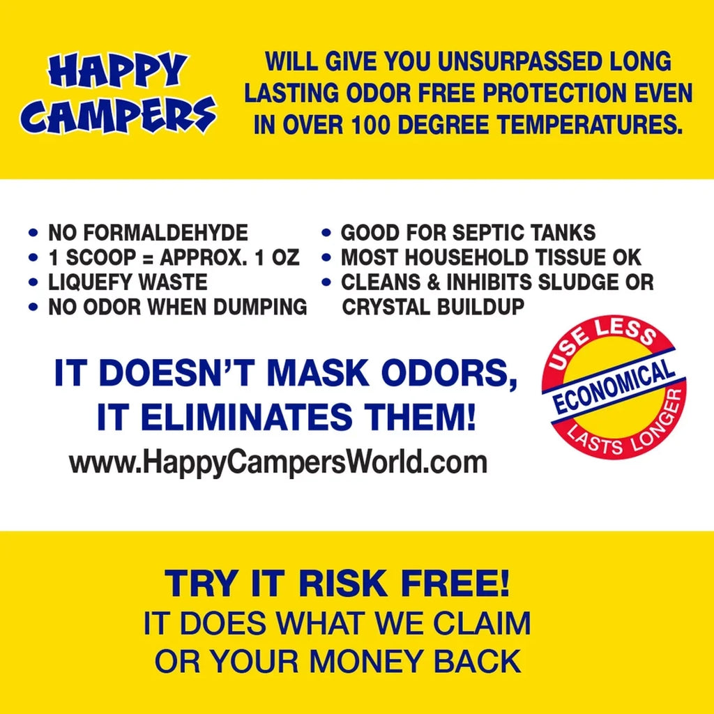 Campers 64 - Tank Holding Happy Deodorizer Treatment treatments RV