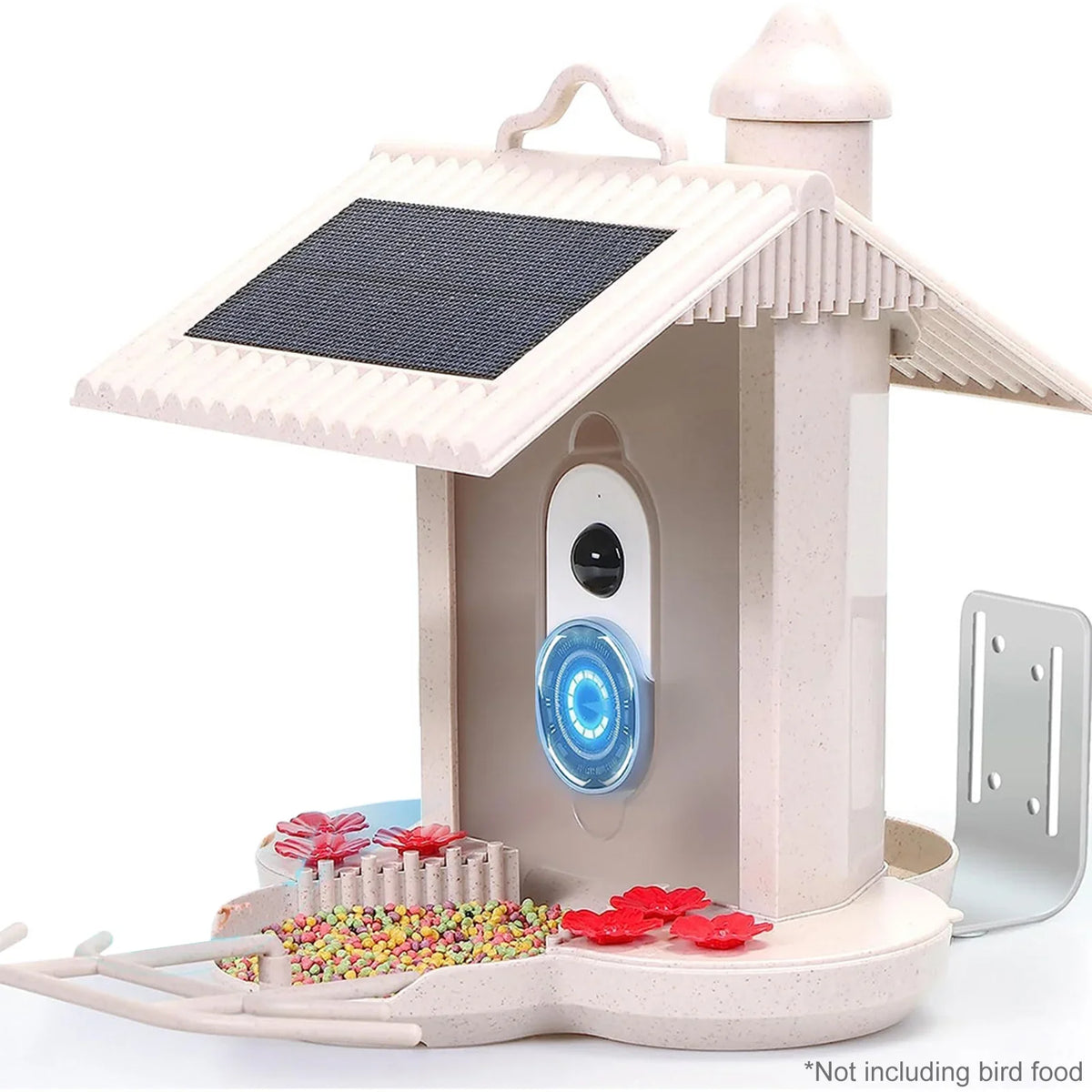 Bird Bird Real-time Smart Capture TF Detection Motion IP65 Bird Cards Species Waterproof Auto WIFI 1080P Carevas Camera Video Notification AI 128G and Identify Feeder