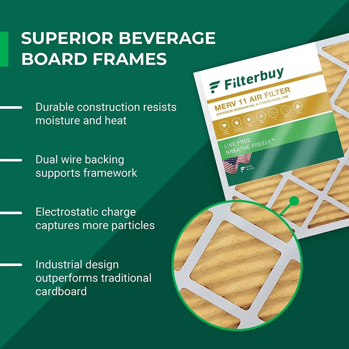 11 10x32x1 MERV Pleated Filterbuy AC (12-Pack) Filters HVAC Air Furnace