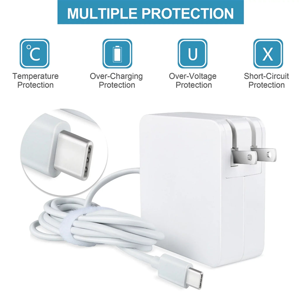 for Compatible DELL AC 65W KONKIN Cord Power Adapter 7390 USB-C 2-in-1 Replacement BOO Latitude Charger PSU 7285 White