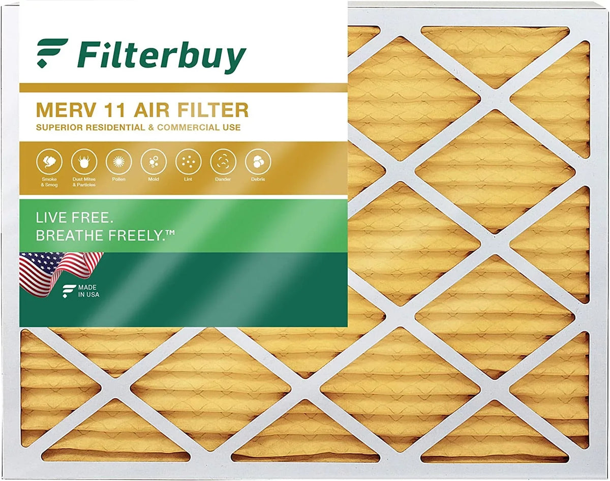MERV 25x32x2 (1-Pack) AC Filters Pleated Air HVAC Filterbuy Furnace 11