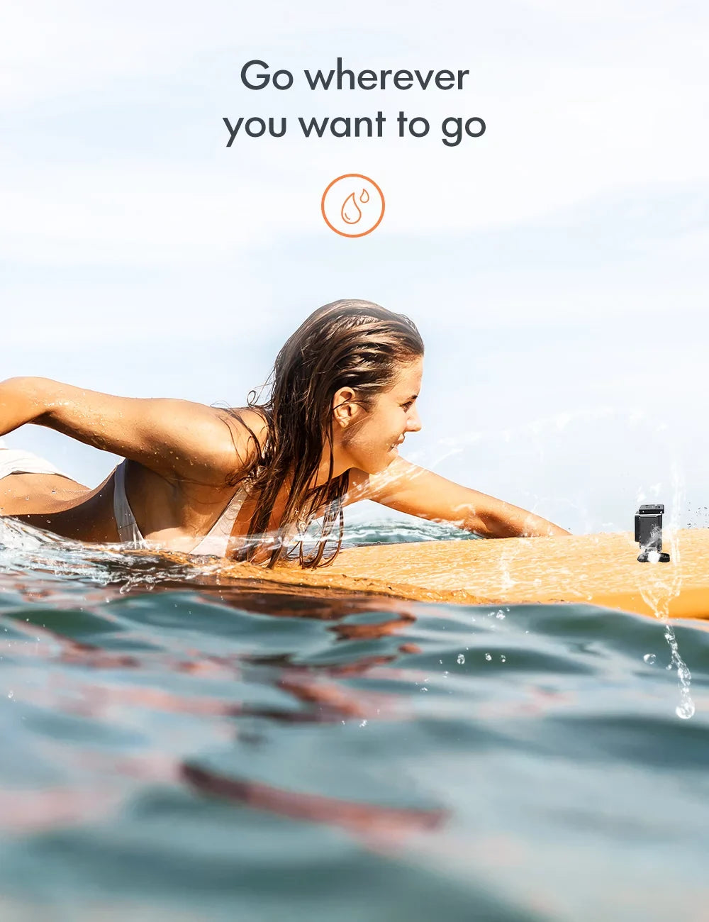 Skateboard A87 20MP Touchscreen WiFi Camcorder UHD Underwater Motorbike Apeman and Action Camera for Camera, 4K/60fps