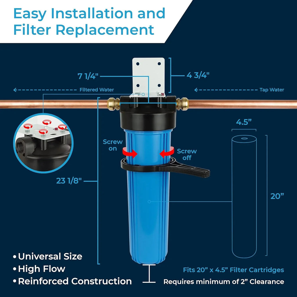 / (Case Of Housing 20 20X4.5/150233 20 150467/150235, NPT / BB liquid 1" Inch X 4) 4.5/20" / Filter