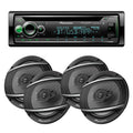 DIN Bluetooth, TS-A652F Android/iPhone of Single Speakers 3-way with DEH-S6220BS Coaxial Pairs 2 Controls - Amazon Alexa, - including and Pioneer Pioneer 6-1/2"