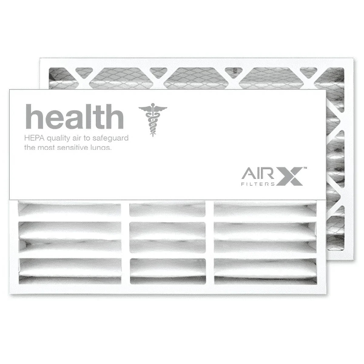 Health 13 2-Pack, for Carrier Replacement MERV FILBBCAR0016, Made in Furnace 16x25x5 HVAC Bryant AIRx the Air CARF8250606 Filters Filter USA AC