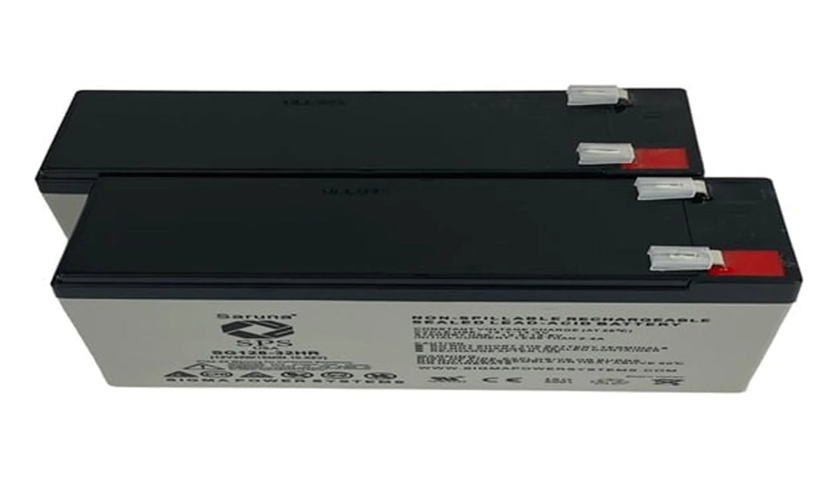 Ultimate Battery Brand for 1500 PowerCom SPS High PCM 12V Pack) Replacement ULT (2 7.5Ah Rate RG128-32HR