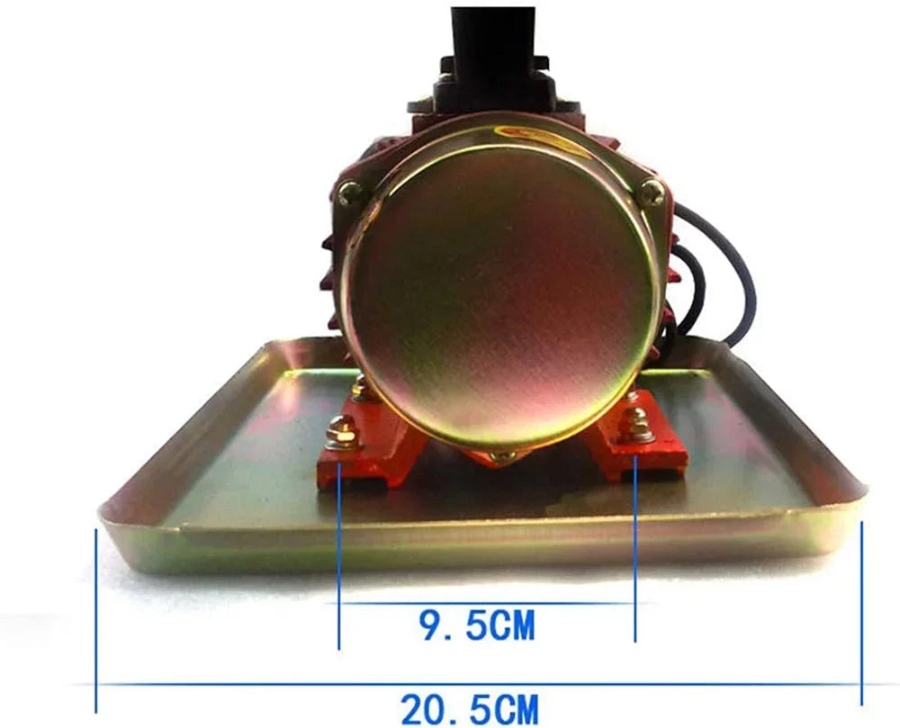 Troweling Vibrator Plate Vibrating Handheld 220V Flat Machine TECHTONGDA Concrete Cement