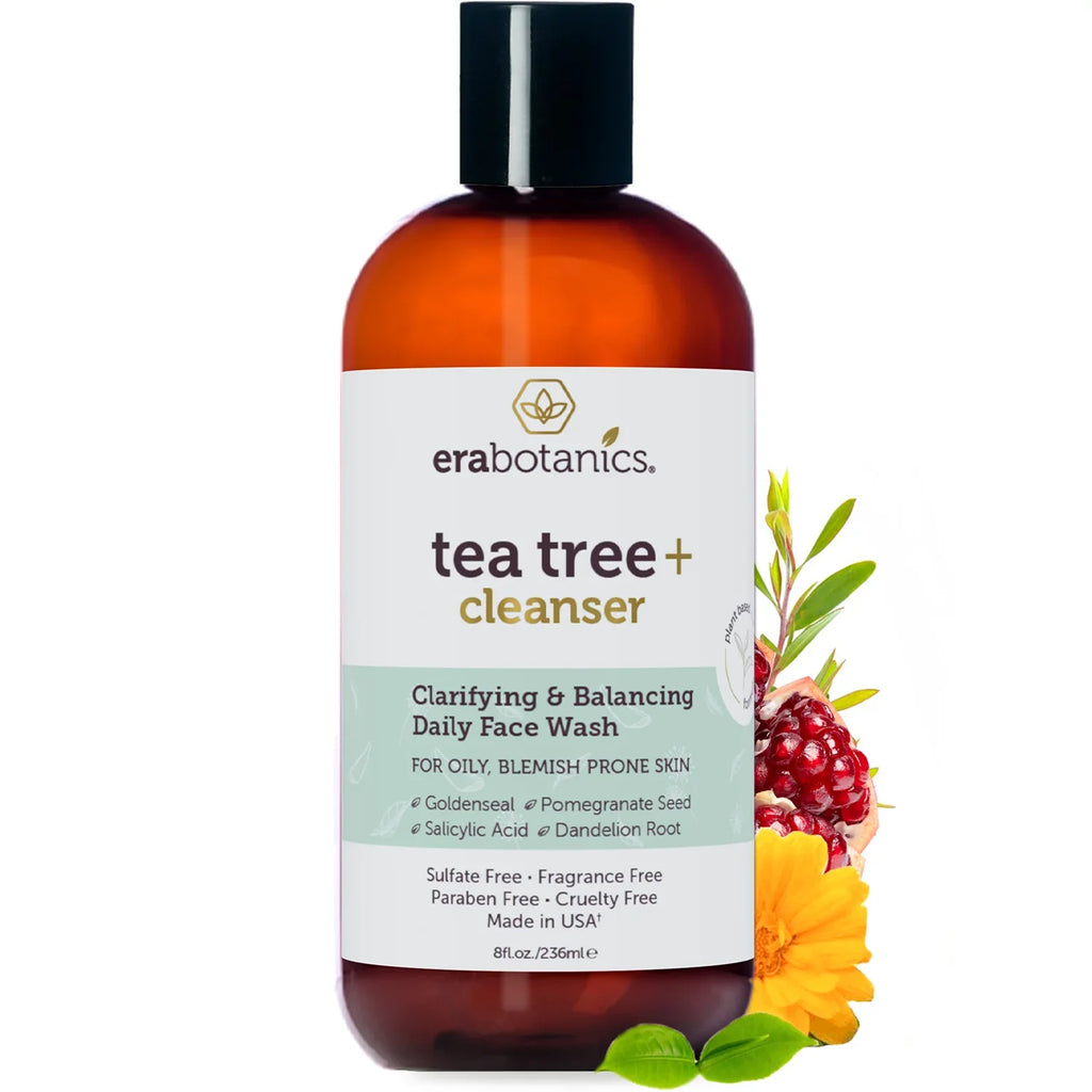 Cleanser Oil 8oz and Organics Tea Wash Tree Era Body Face
