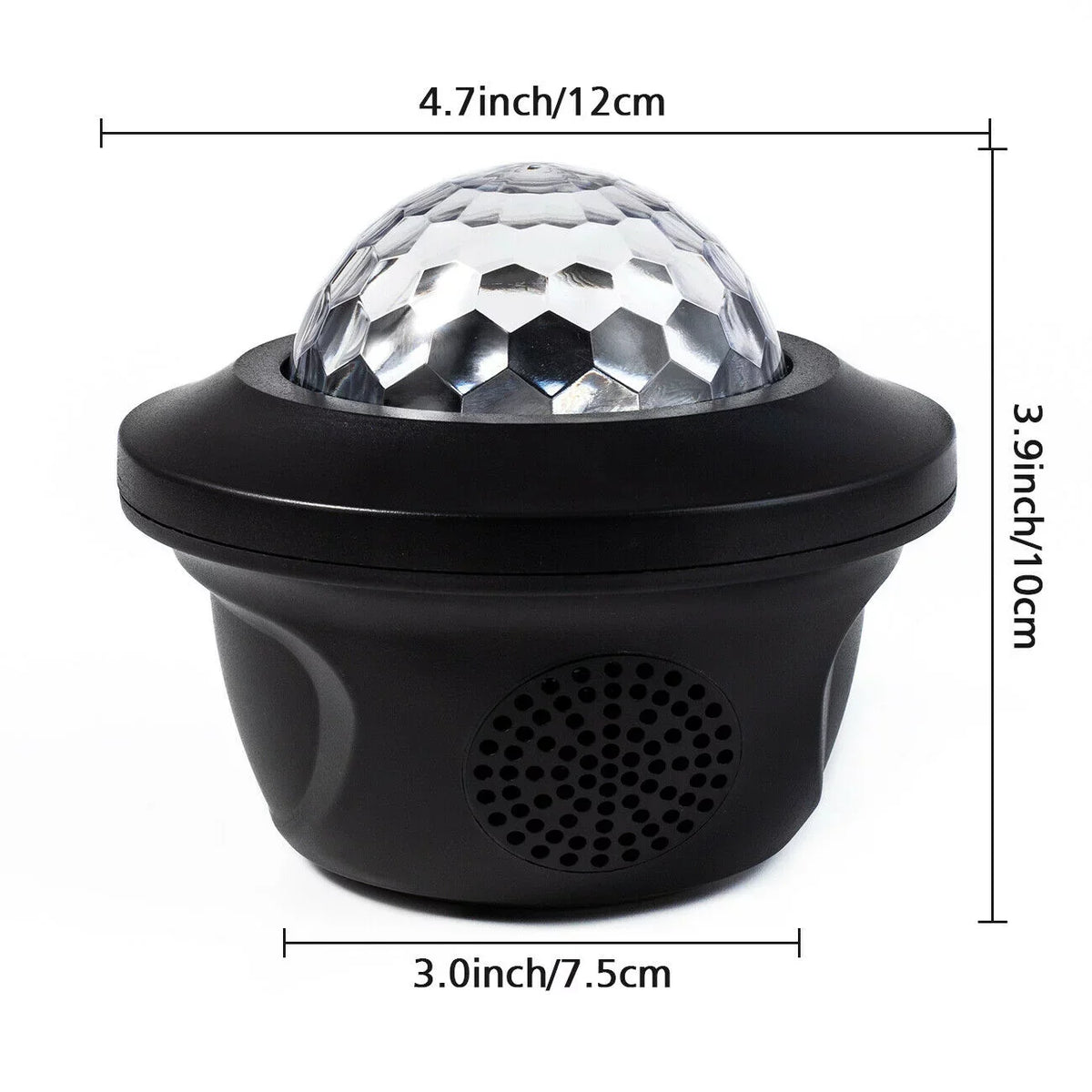 W/ LED Party Light Stage Bluetooth Lamp Disco RGB Speaker DJ Ball Strobe Remote