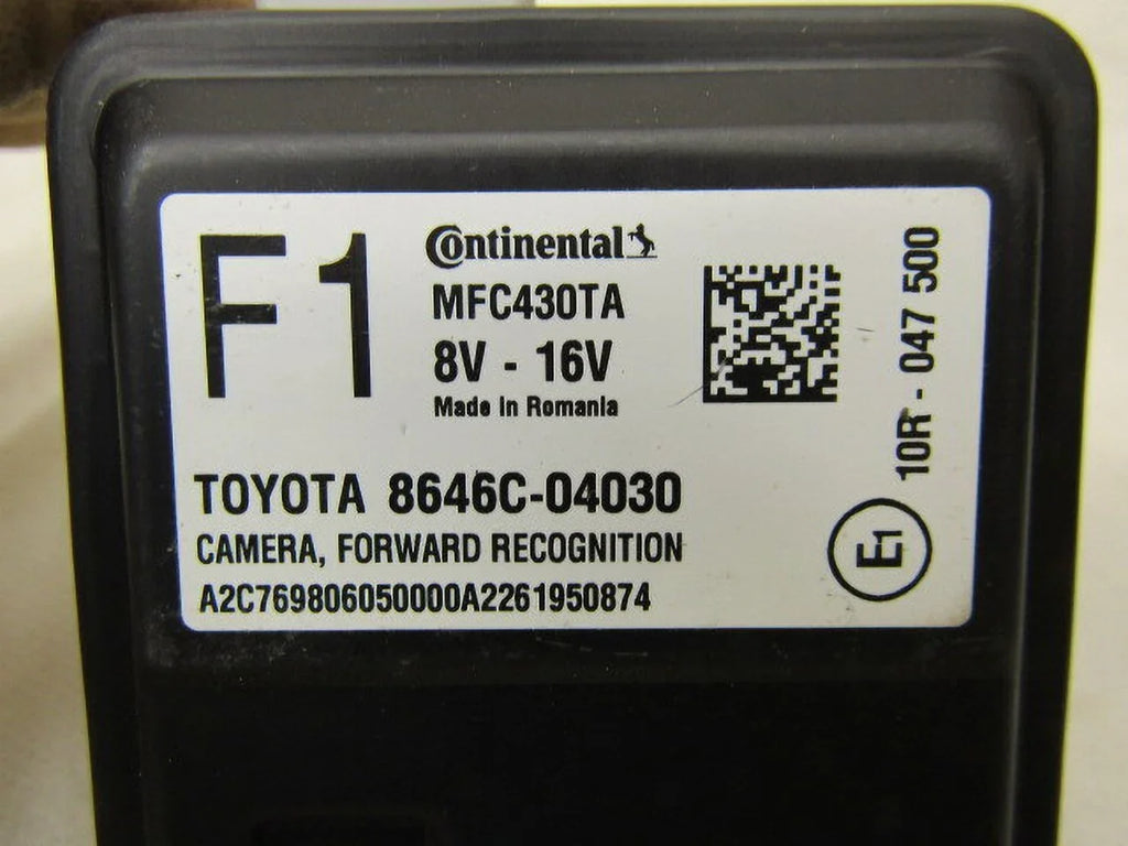 Lane Mounted Windshield (Good) Departure Tacoma Pre-Owned Camera OEM Warning LKQ 2018-2022
