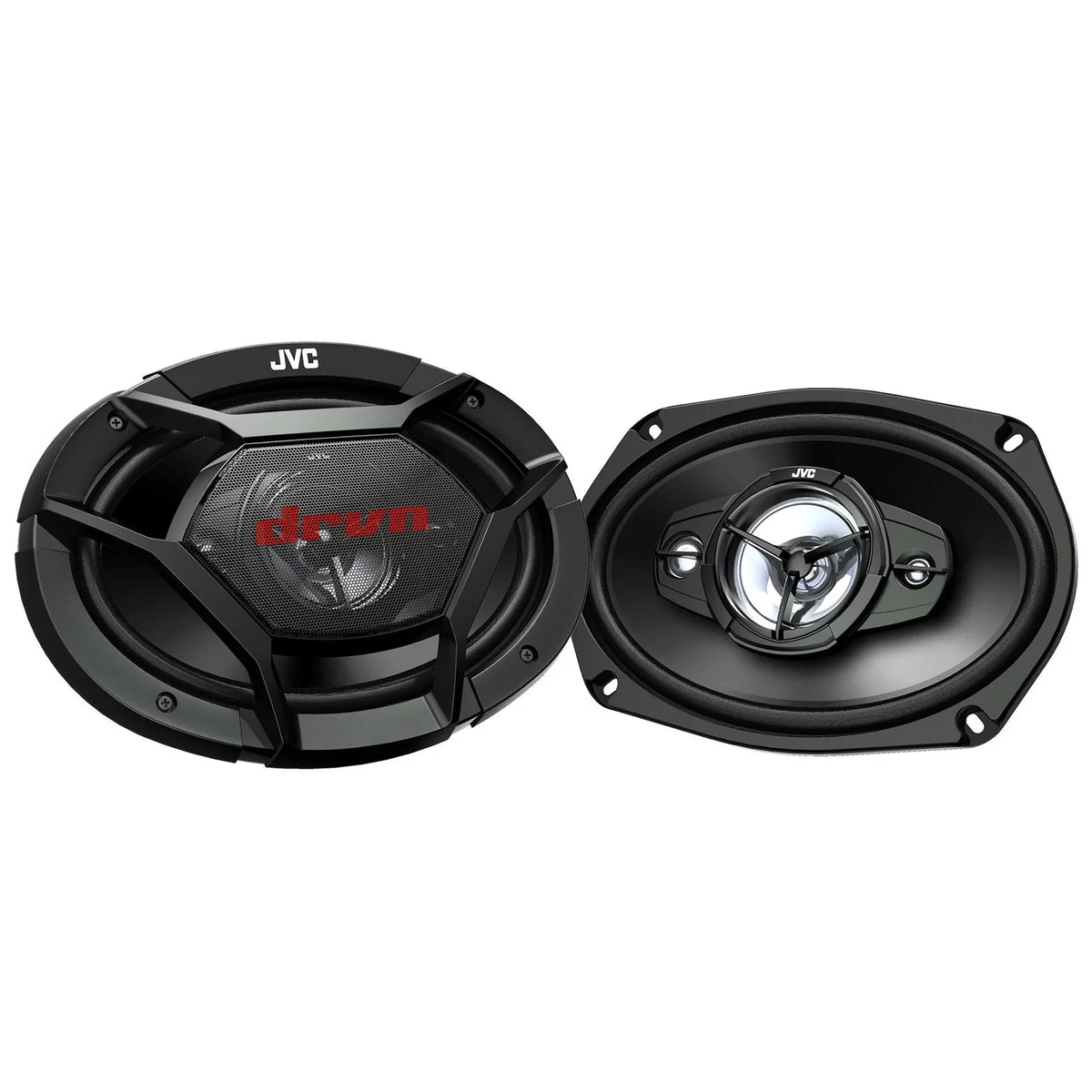 2x Coaxial Bluetooth Double Watt Speaker Car Receiver Speakers CD/DVD Bundle Power JVC Upgrade AM/FM Radio 16G and Factory Dual with Player DIN Wire 6x9" KW-V960BW Peak USB 4-Way Audio 550 Combo Car