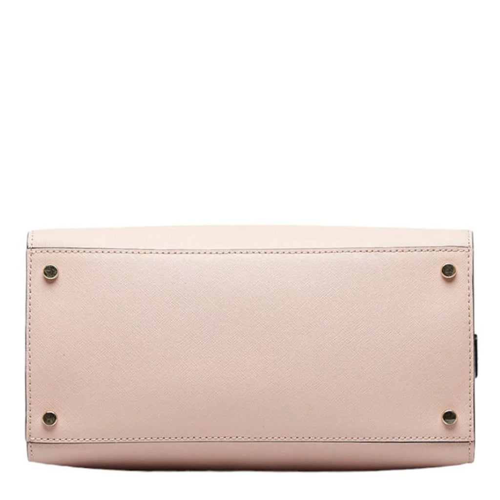 SMALL Kate Pre-Owned CAMERON spade PXRU5957 handbag STREET CANDACE ladies Spade pink black (Good) leather
