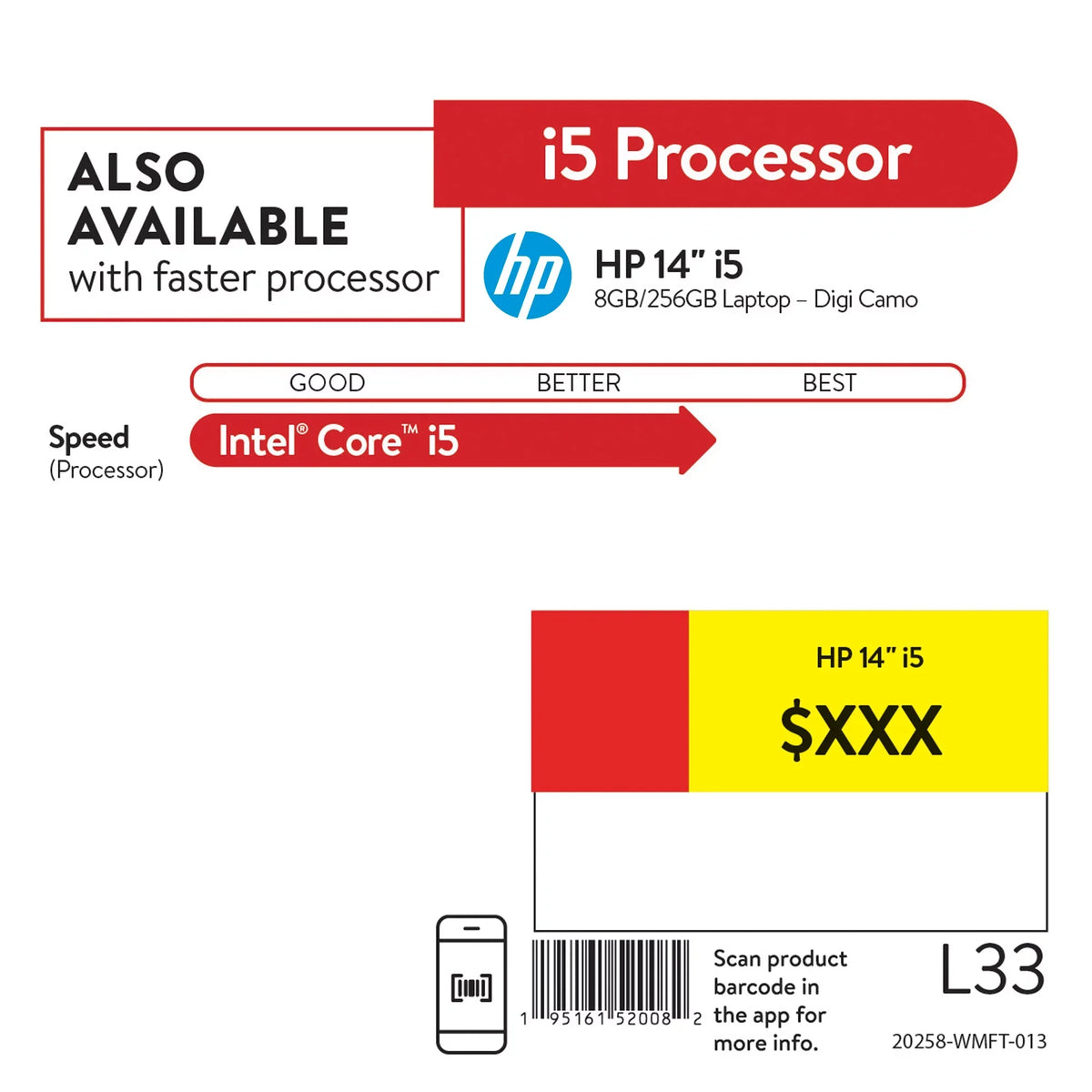 10, HP Core Digi SSD, 14" RAM, 256GB Windows Camo, i5-1135G7, Intel 14-dq2088wm 8GB