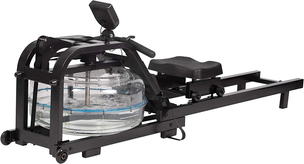 With For liquid Adjustable liquid Traiig Resistace Home Body Exercise Rower Moitor Equipmet Gym Machie Idoor Whole Rowig LCD