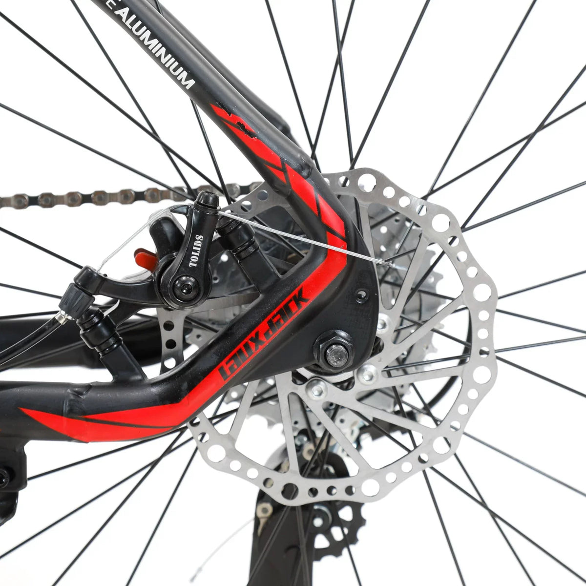 Wheels Pump Bikes Mountain 27.5" MTB+Bike Bicycle Lock+Air Speed Adults 21