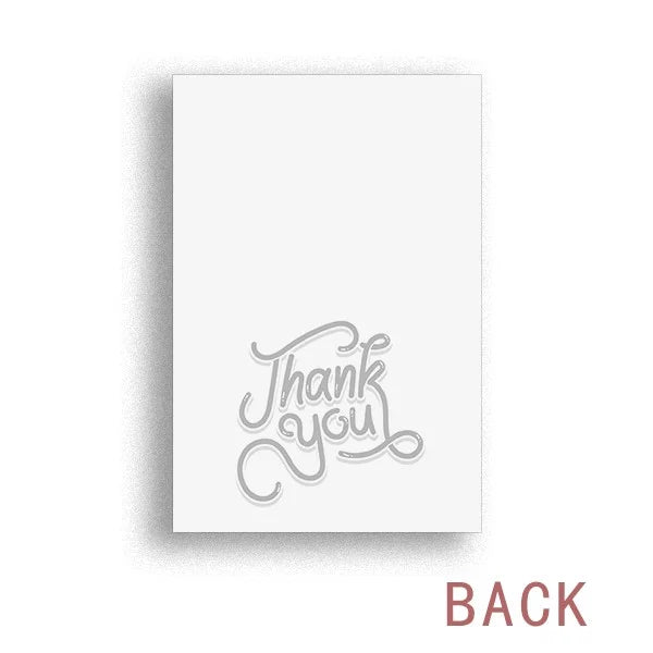 Raw Envelopes Texture Food You Chop Blank Note Thank Rib Meat Cards