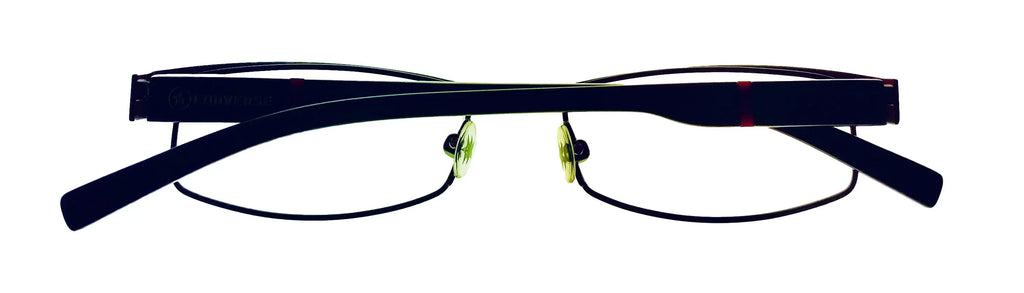Metal Converse Frame Rectangle Womens Nitro 46mm Red Soft Ophthalmic