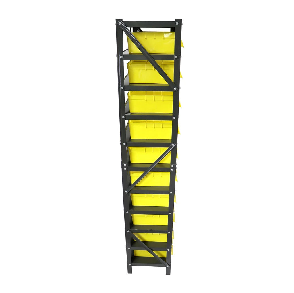 Parts Parts Nuts Bin Rack Shop Erie Storage 60 Bolts Tools® Garage Organizer
