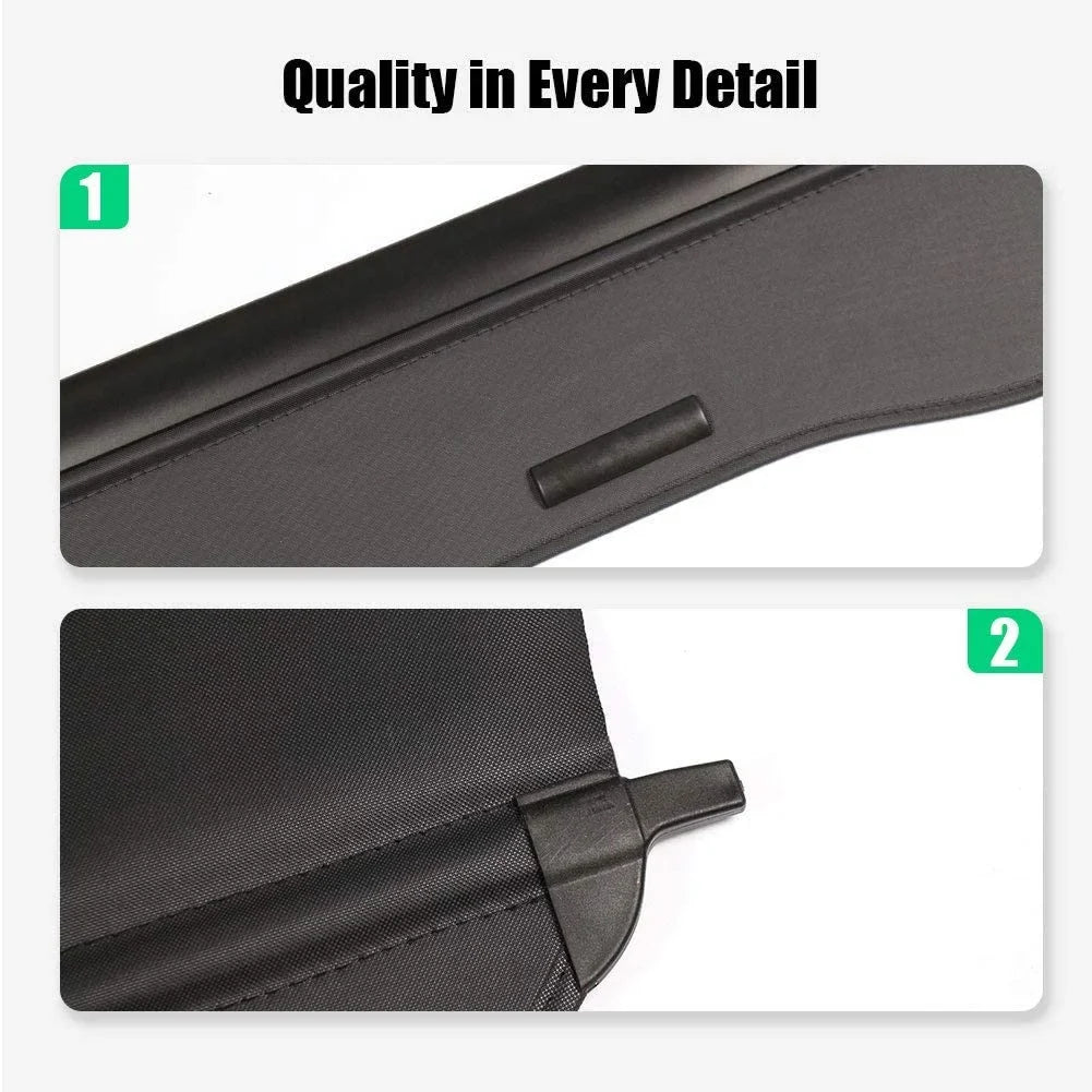 for Subaru Fit Accessory Subaru Rear Cargo Black 2014 Outback Manual Cover 2010 Tailgate Shade, Shield 2013 2011 Retractable 2012 Trunk 2010-2014 Wagon Privacy Outback