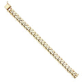 for Gold Men’s Cuban Weight Women - Men 8.5" Bracelet for Bracelets 14k Jewelry | Gift Link Gold 35.4 Elegant Chain 14KY | Yellow and |