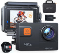 Skateboard A87 20MP Touchscreen WiFi Camcorder UHD Underwater Motorbike Apeman and Action Camera for Camera, 4K/60fps
