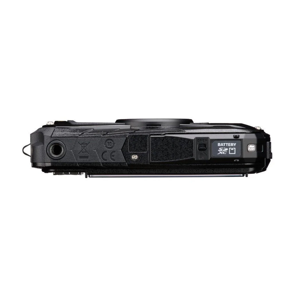 Compact Exceptional All and Adventure Imaging climate WG-90 Camera Construction, grade (Black) Shooting with Mode Tough Ricoh Underwater PENTAX Image Body