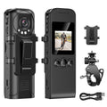 Body Recording with Camera, and (Only Body WiFi Camera) Losfom Audio 1296P Z02 Video Camera Worn