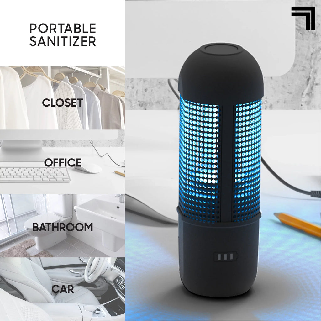 Keyboard No Ultraviolet Compact Bacteria, and SHARPER Surface of Clean IMAGE Kid’s Removes Germs Toys, Light, and 99.9% Damage Travel Residue Sanitizing Phones Disinfect and Portable Lamp, or UV
