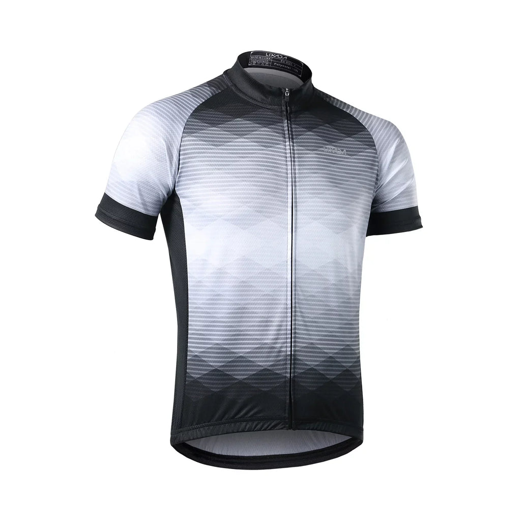 Sleeve Jersey Lixada Men Cycling Suit MTB and Breathable apparel Bike Bicycle Shirt Short Padded Shorts