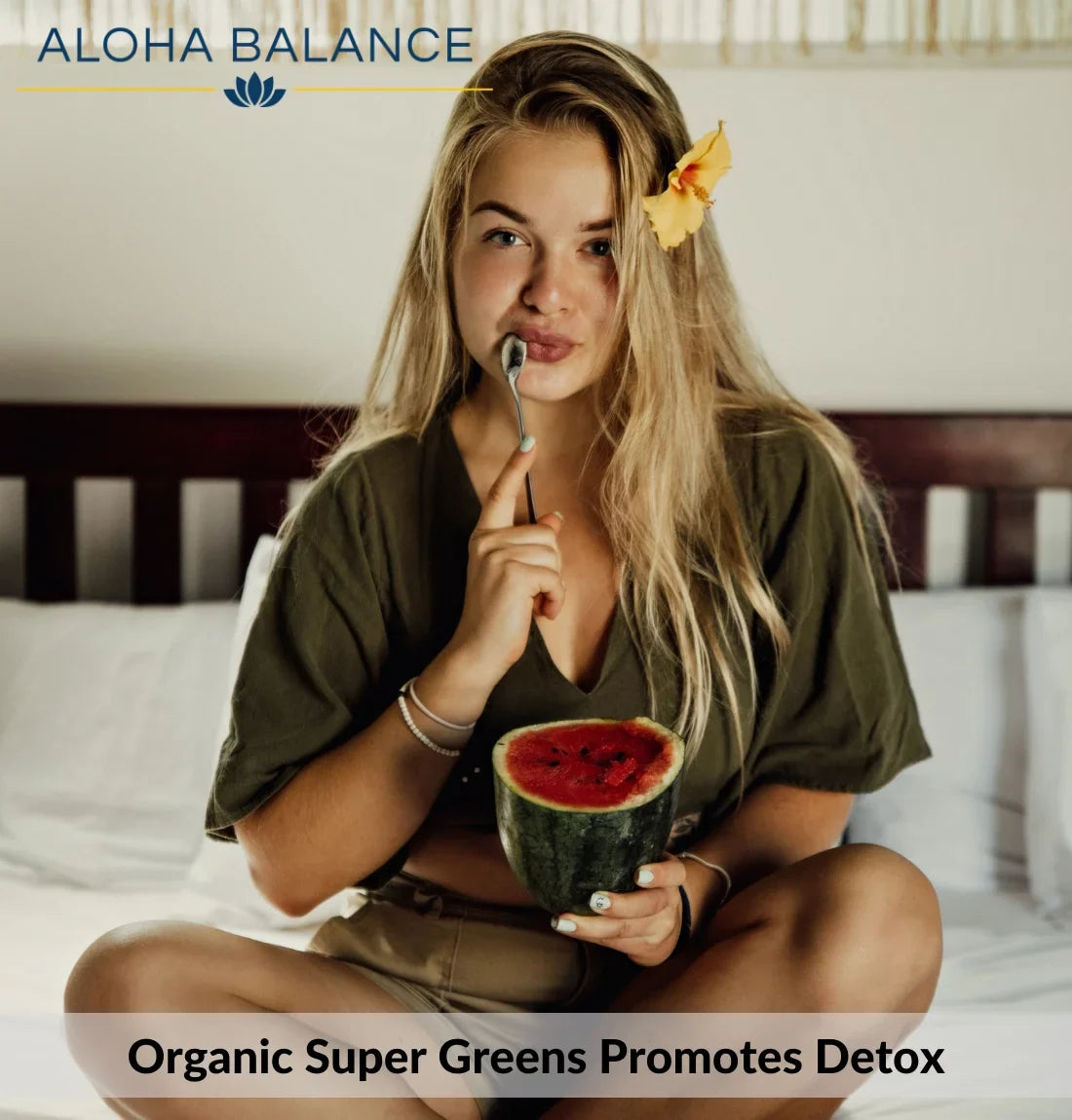 Organic by & Greens - Superfood Serving Full Vegetables Aloha of Ingredients - - Super Watermelon Fruits Balance Blend