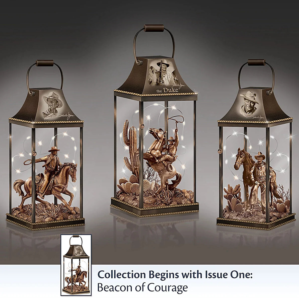 10-inches Lawman Bradford John Legendary The Luminary 9 Collection Lantern Wayne Hollywood Exchange to