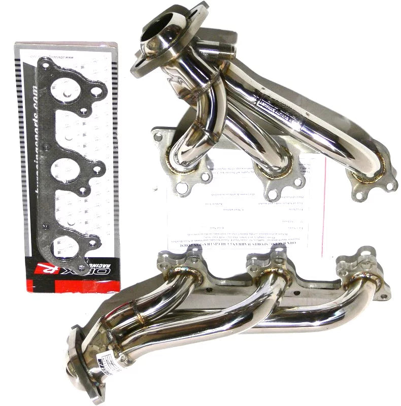 V6 Fitment OBX With 4.0L 4.0L, to Steel Header Sport 03 Stainless For EGR Explorer 00 Ranger Trac SOHC