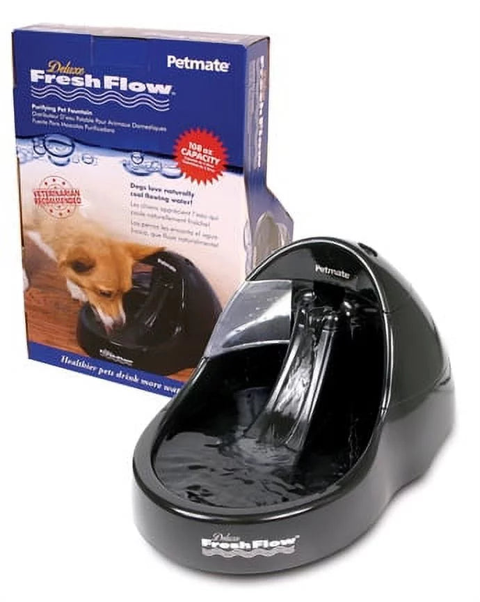 Deluxe Purifying Pet Petmate Fountain liquid Flow Fresh