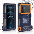 for Swimming Camon UrbanX 6.9 iACE2X Up Case Protective Surfing Snorkeling Diving to all Lanyard Video Photo Waterproof Underwater Tecno Housing [15m/50ft] And LCD Phones with Inch Professional