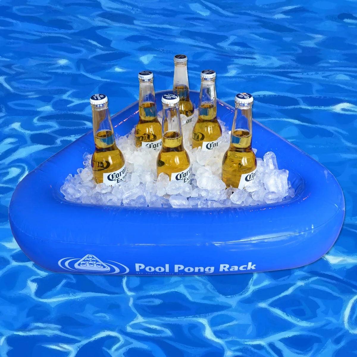Pieces) Pool Rack GoPong Beer Pong Game (5 Pool Floating
