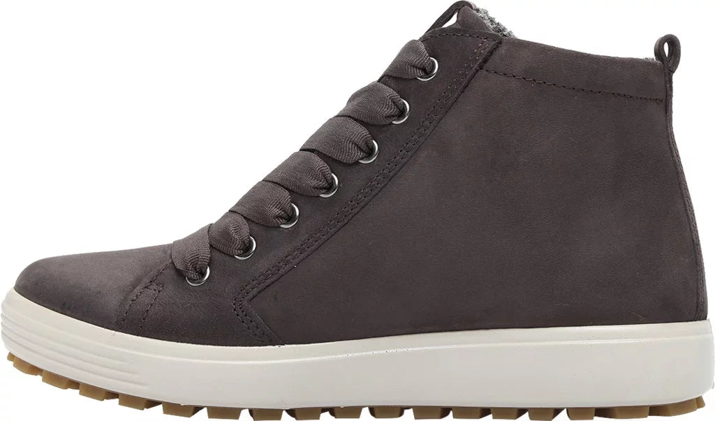Women's Nubuck Oil Soft Sneaker Top 37 ECCO 7 Tred M High Shale GORE-TEX