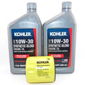 02 050 10W30 Oil 2 Blend Filter and Synthetic Engine Kohler Oil PK 52 Kohler
